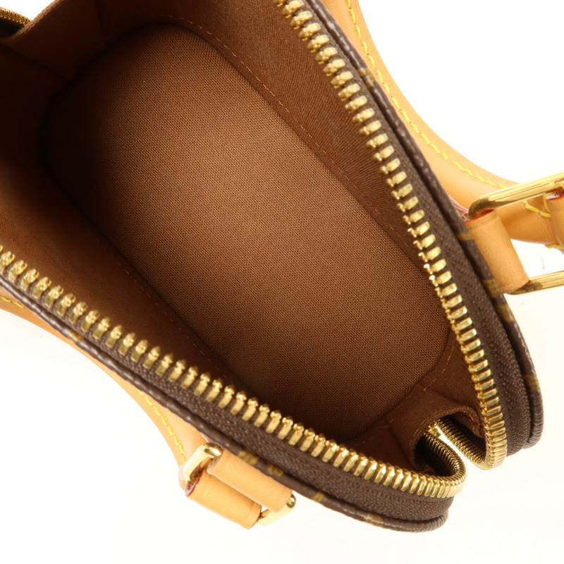 LOUIS VUITTON Monogram Nano Alma手挽肩背兩用袋-4