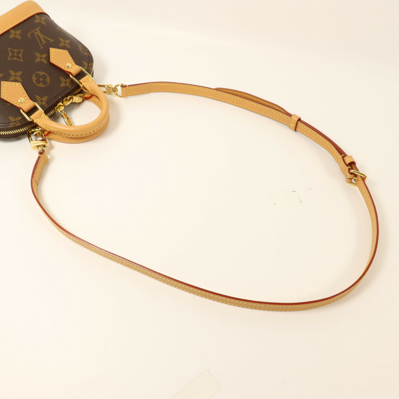 LOUIS VUITTON Monogram Nano Alma手挽肩背兩用袋-6