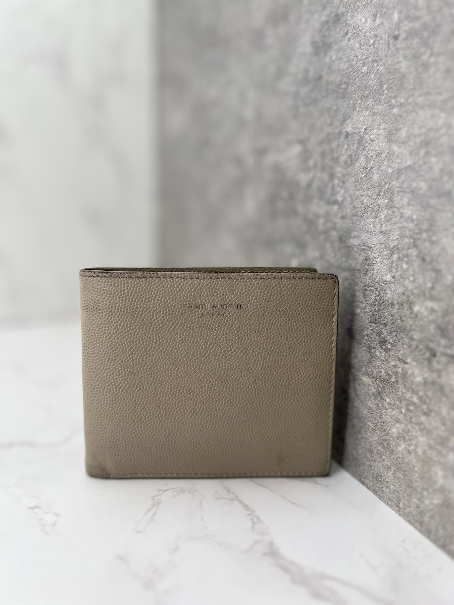 香緹國際精品 YSL 對開 短夾 1024-0