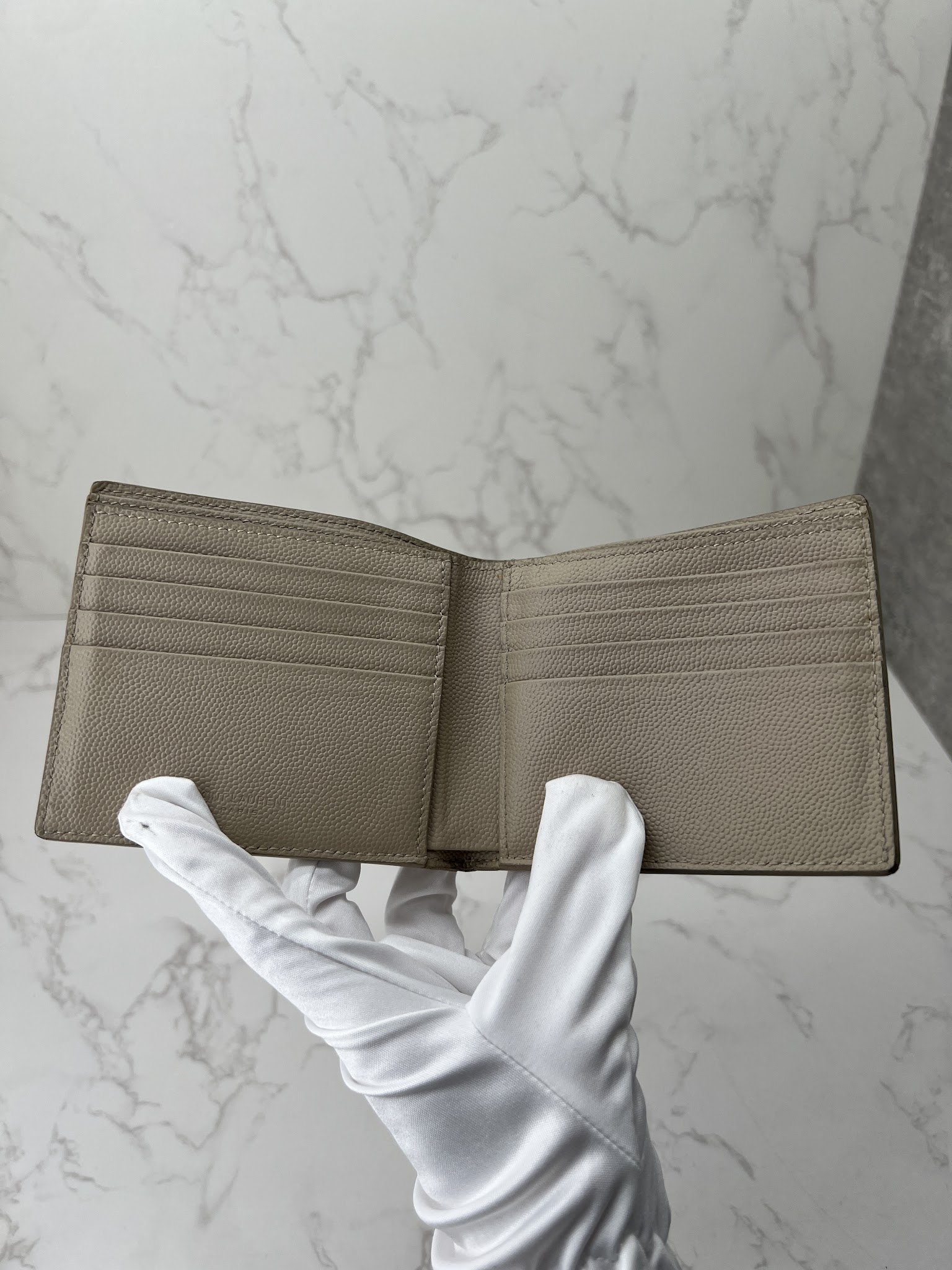 香緹國際精品 YSL 對開 短夾 1024-6
