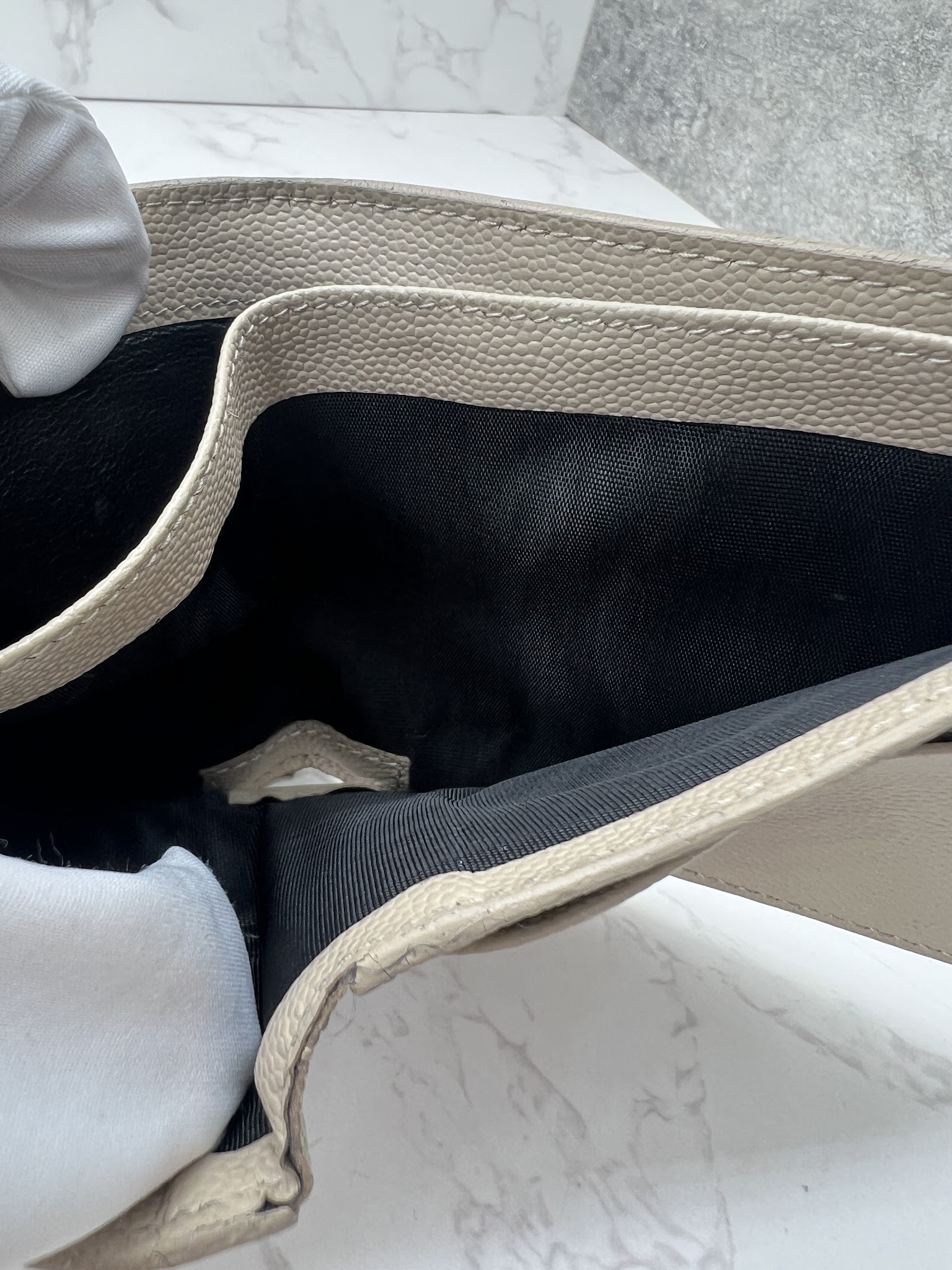 香緹國際精品 YSL 對開 短夾 1024-7