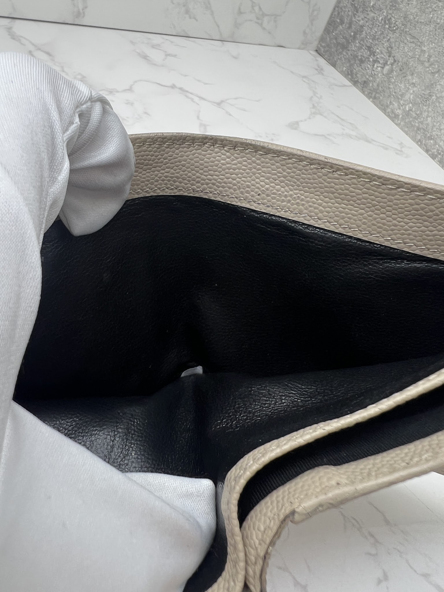 香緹國際精品 YSL 對開 短夾 1024-8