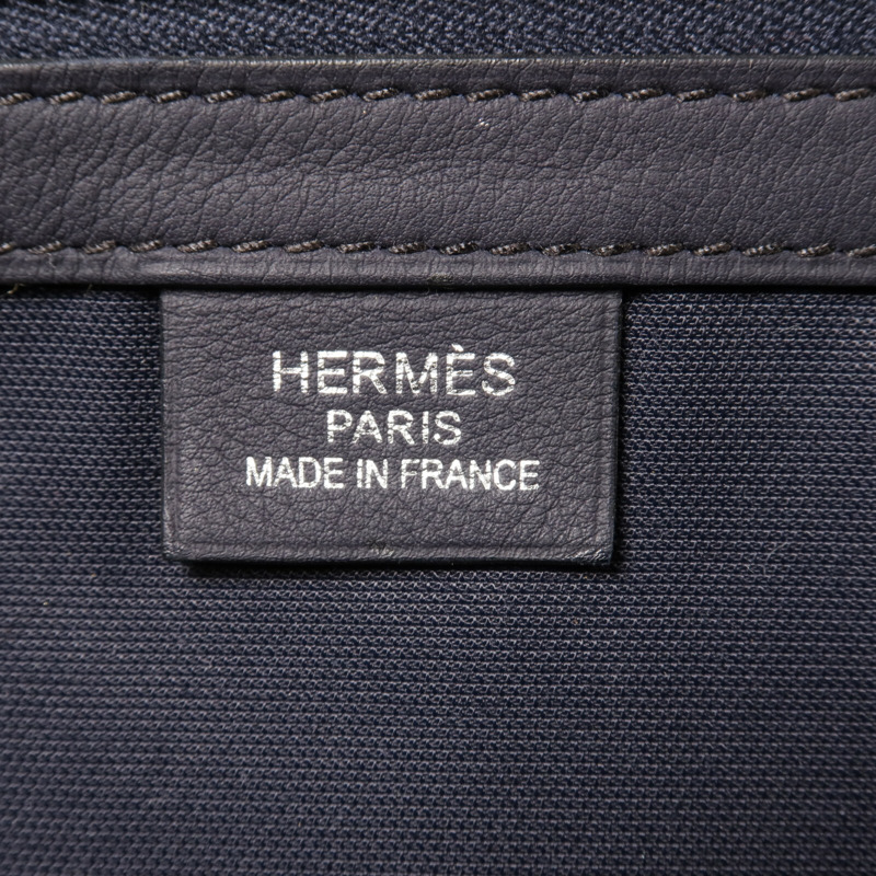 HERMES Evercolor皮革Sac Slide Cross肩背袋Bleu Nuit-5