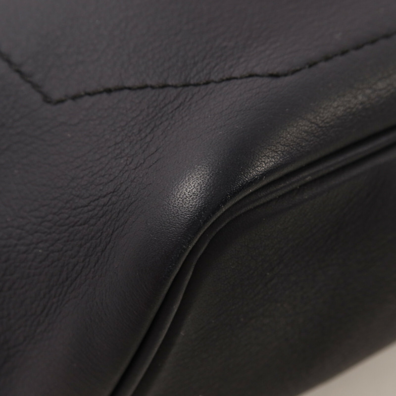 HERMES Evercolor皮革Sac Slide Cross肩背袋Bleu Nuit-9