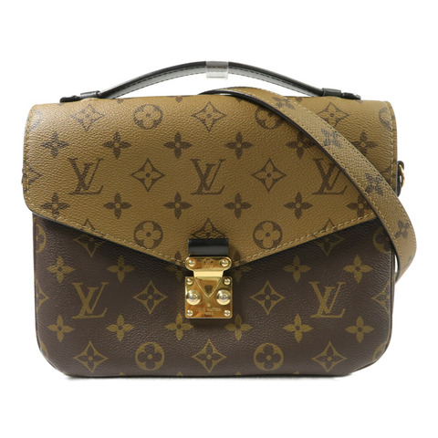 LOUIS VUITTON Monogram/Monogram Reverse Pochette Metis手挽肩背兩用袋