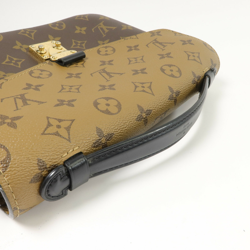 LOUIS VUITTON Monogram/Monogram Reverse Pochette Metis手挽肩背兩用袋-8