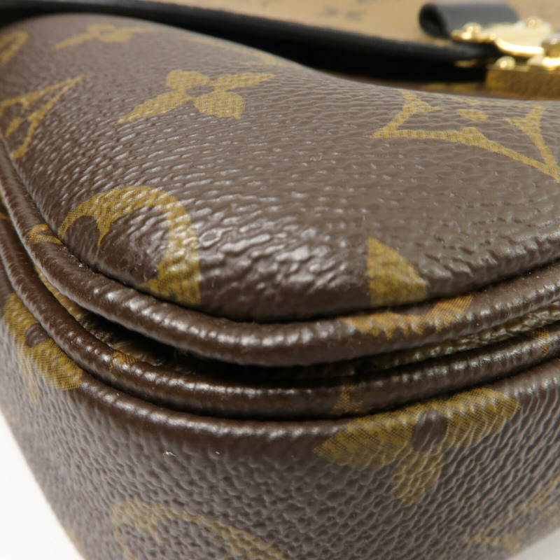 LOUIS VUITTON Monogram/Monogram Reverse Pochette Metis手挽肩背兩用袋-15