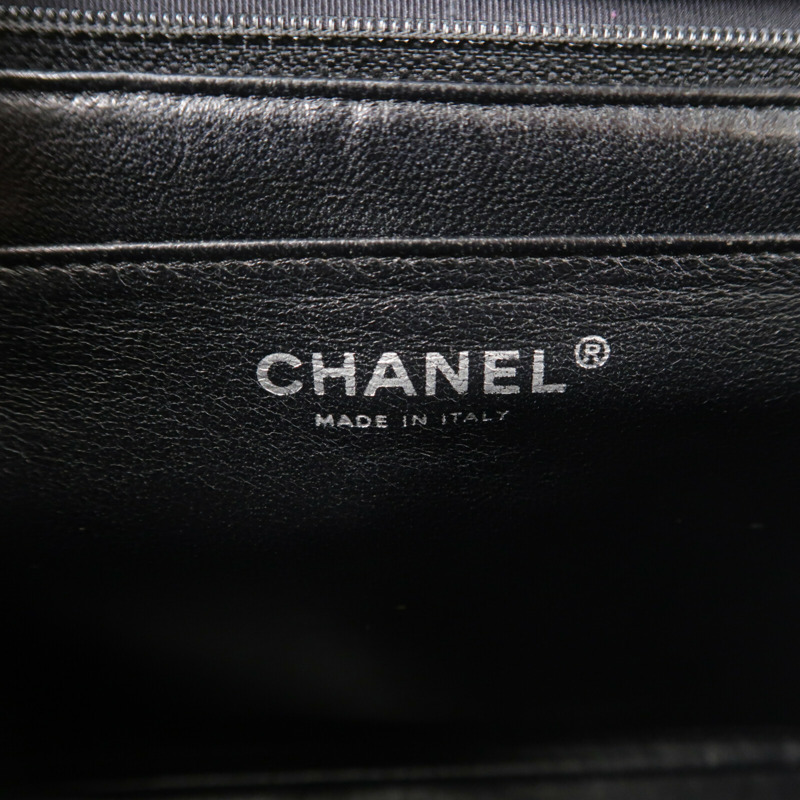 CHANEL 牛皮皮革Large Classic鏈帶肩背袋-5