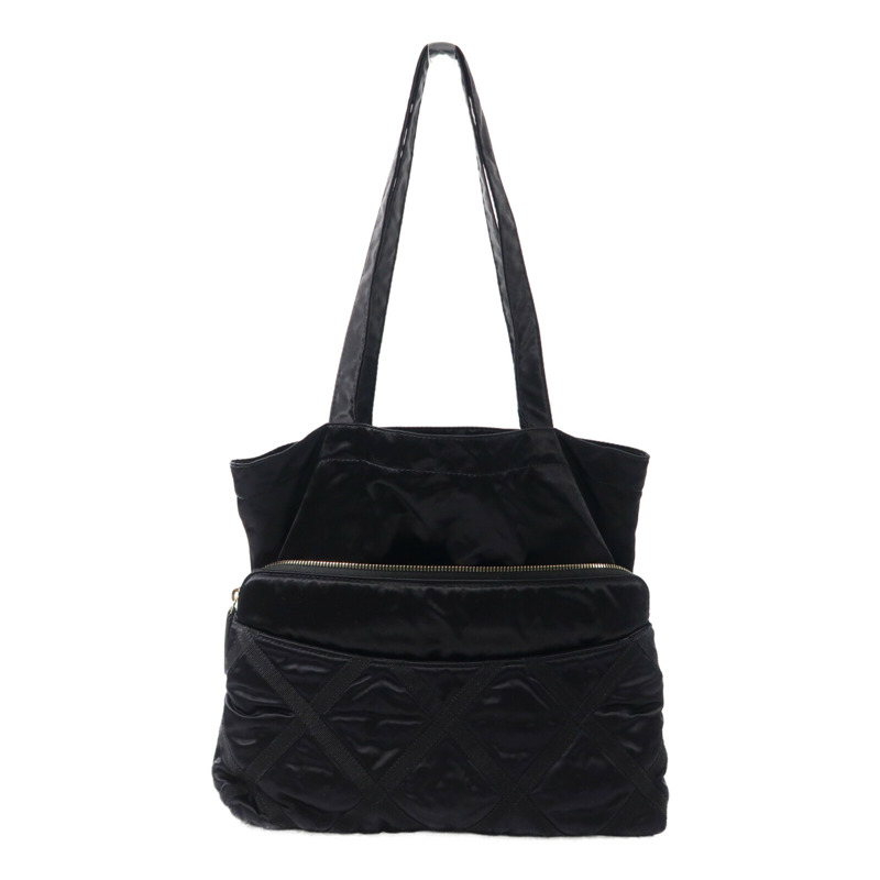 CHANEL Satin Grosgrain Tote Bag手挽袋-1