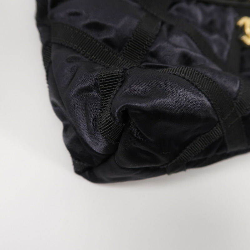 CHANEL Satin Grosgrain Tote Bag手挽袋-10