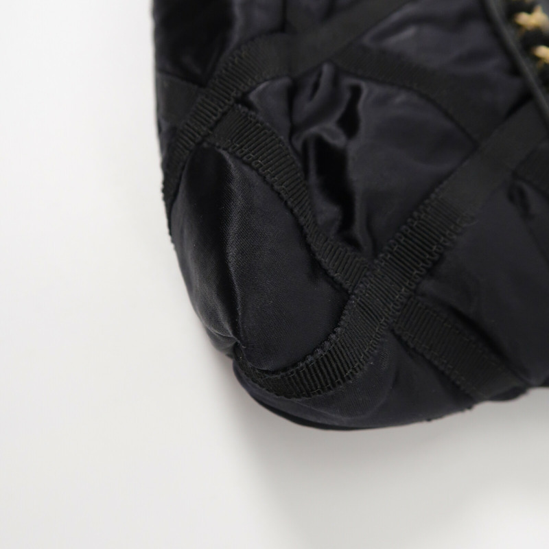 CHANEL Satin Grosgrain Tote Bag手挽袋-11