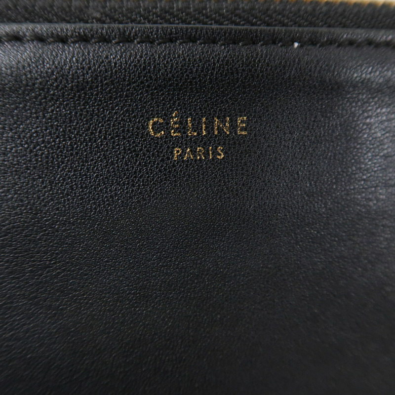 CELINE 牛皮皮革Trio肩背袋-5