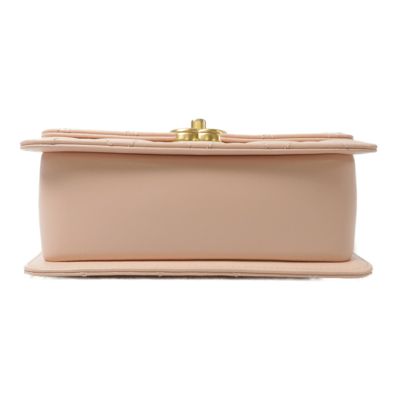 CHANEL 牛皮皮革Mini Flap Bag鏈帶肩背袋-3