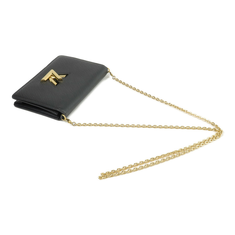 LOUIS VUITTON Epi Twist Shoulder Bag鏈帶肩背袋-7