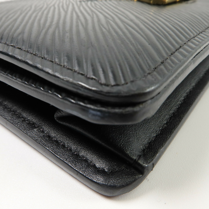 LOUIS VUITTON Epi Twist Shoulder Bag鏈帶肩背袋-9