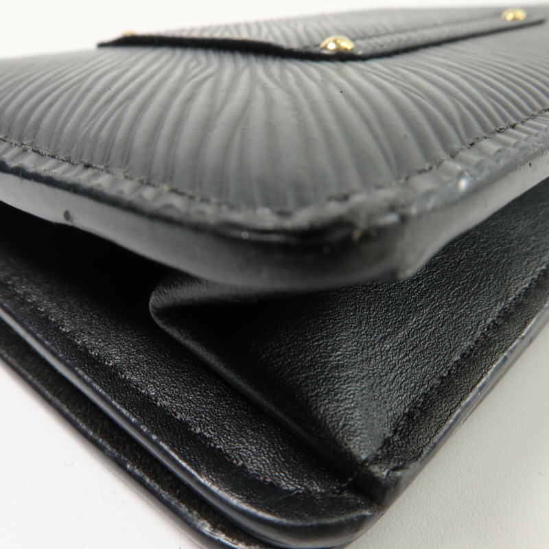 LOUIS VUITTON Epi Twist Shoulder Bag鏈帶肩背袋-11