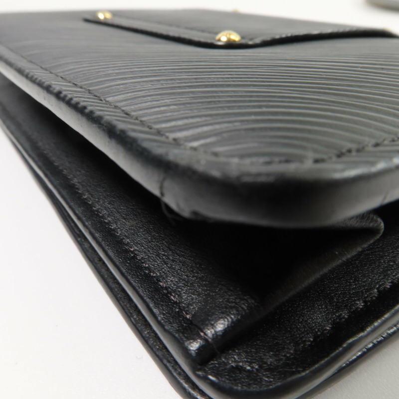 LOUIS VUITTON Epi Twist Shoulder Bag鏈帶肩背袋-12