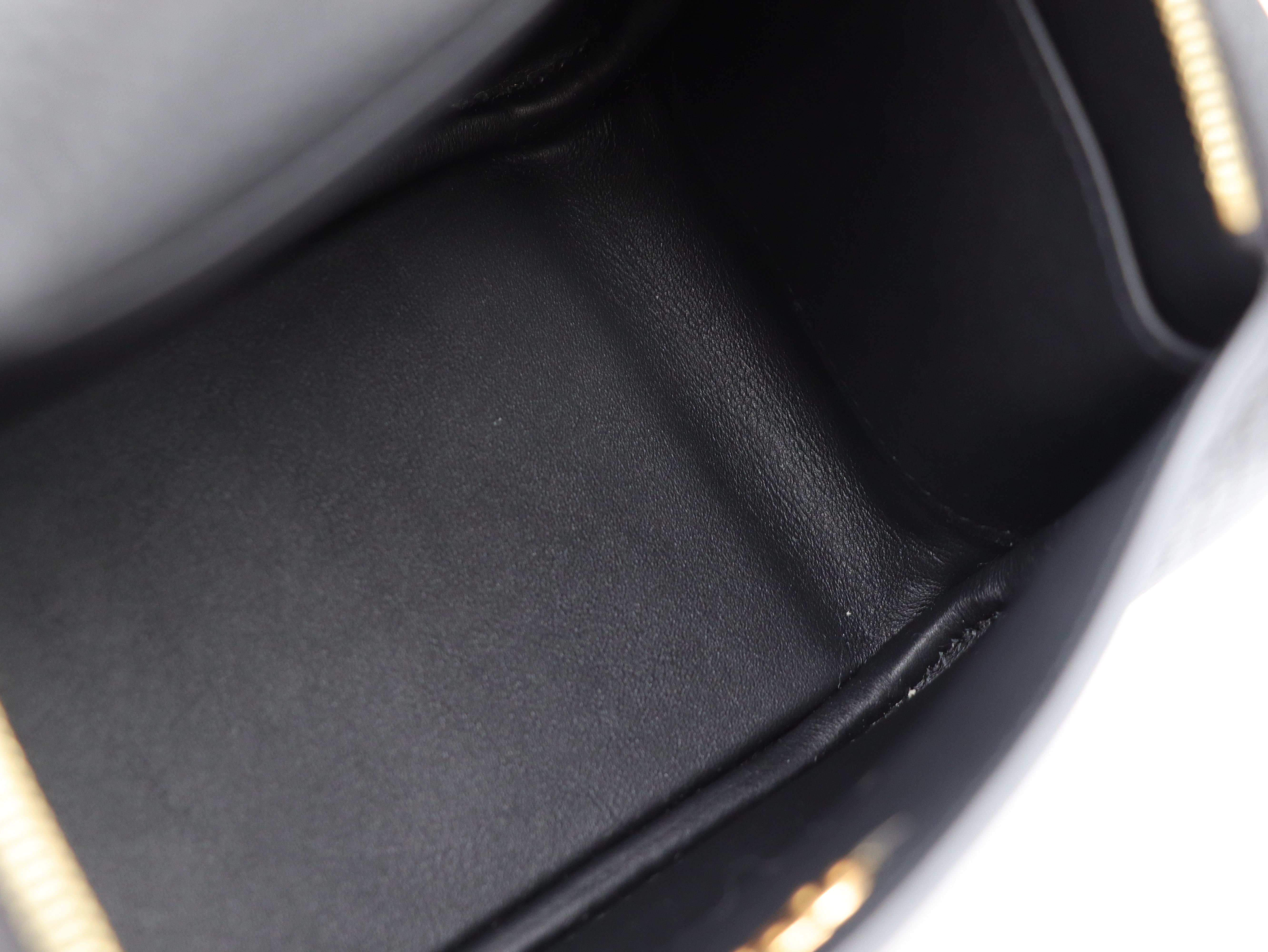 Hermès 愛馬仕 MINI LINDY 89 Noir 黑色 斜背包-11