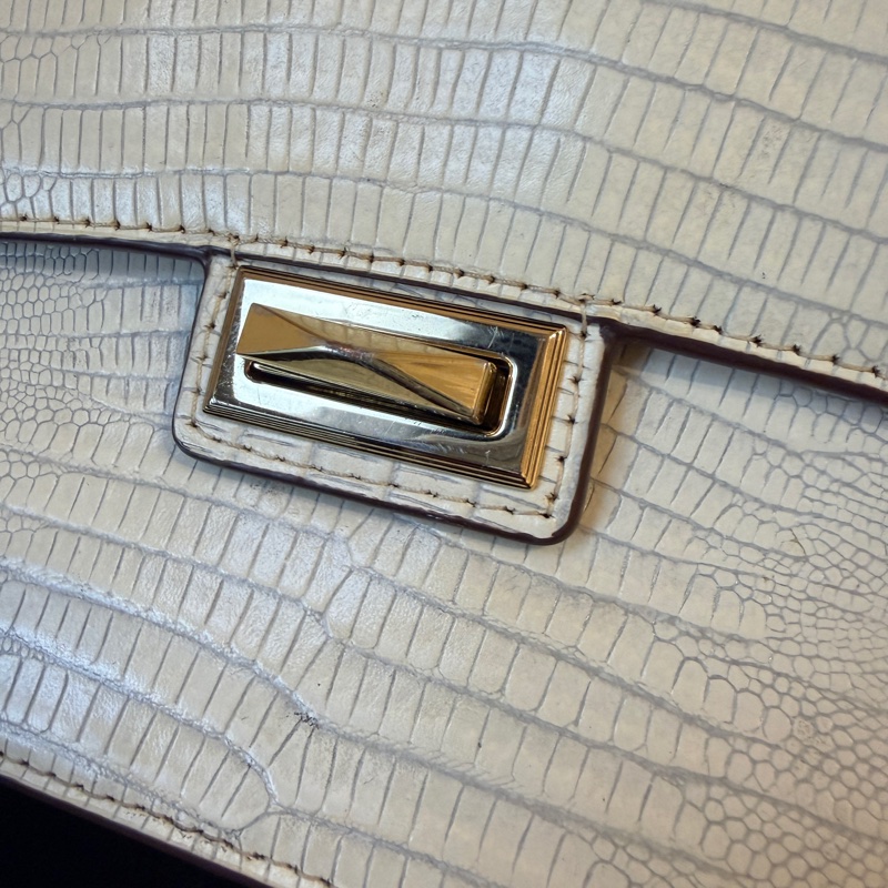DKNY 鱷魚皮包包 Jojo Mini Leather Mini Crossbody Handbag Purse-3