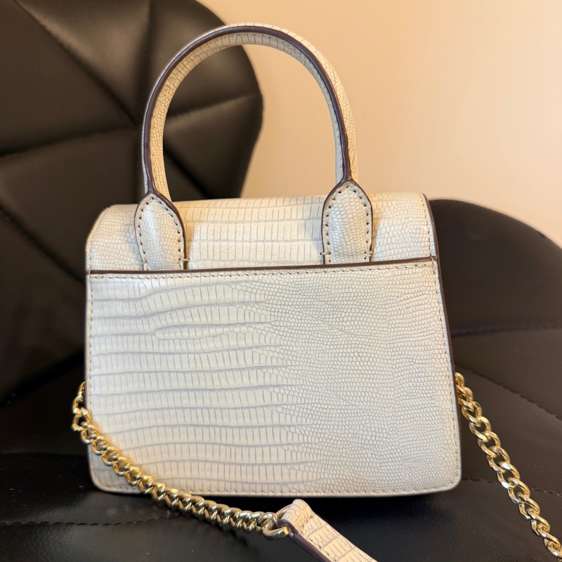 DKNY 鱷魚皮包包 Jojo Mini Leather Mini Crossbody Handbag Purse-9