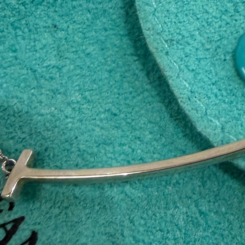 Tiffany & Co. Smile 大號 微笑 笑臉 925 純銀 項鏈 頸鍊 項鍊 鎖骨鍊-15