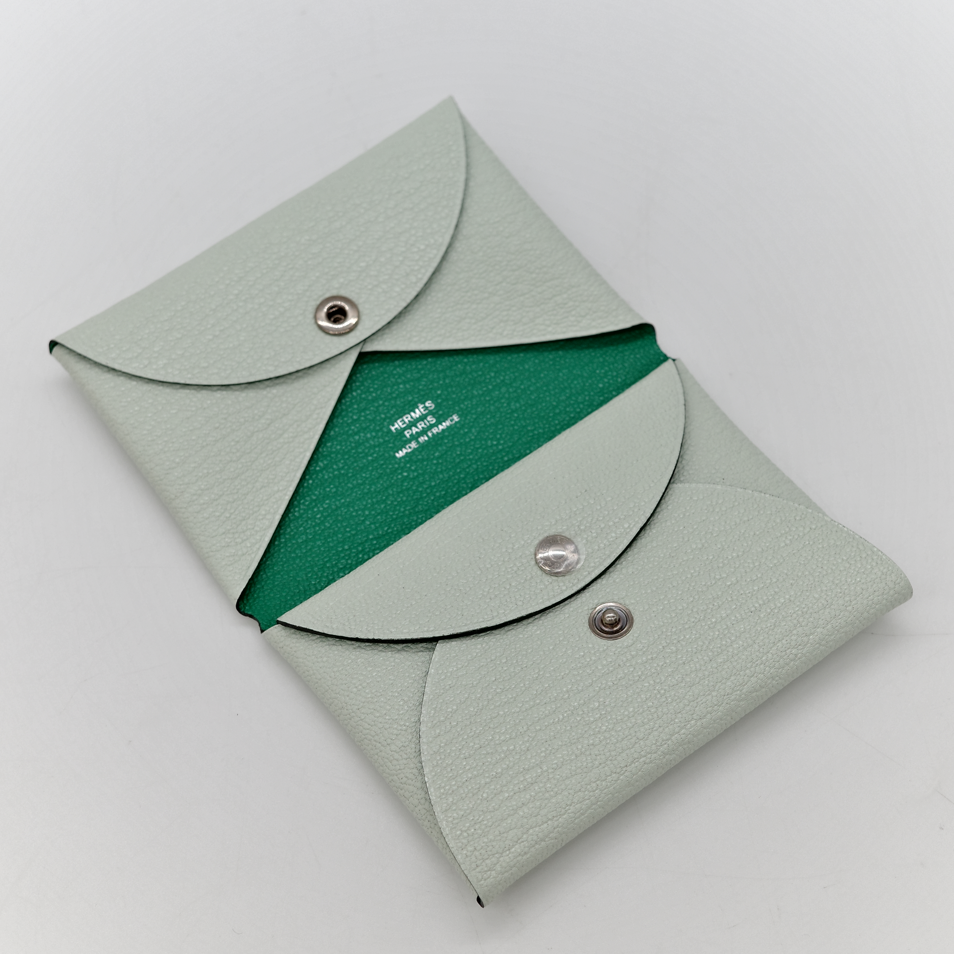 Hermès 愛馬仕 氣泡綠 山羊皮 B刻-4