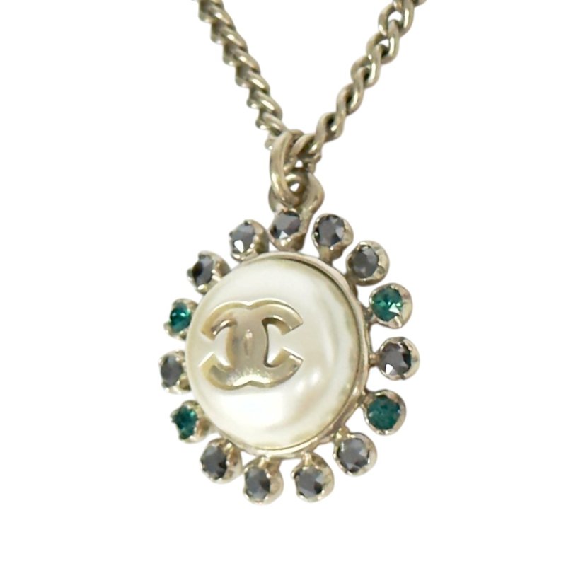 CHANEL CC 水鑽 頸鏈-6
