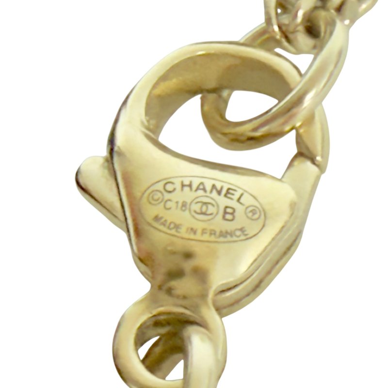 CHANEL CC 水鑽 頸鏈-9