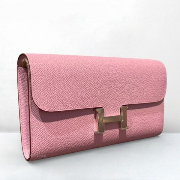 A12820-HERMES Constance to go X9錦葵紫Epsom牛皮銀釦肩背-2