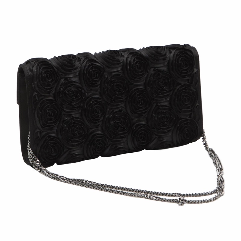 Roger Vivier 女士 信封翻蓋花朵扣手包均碼碼-2