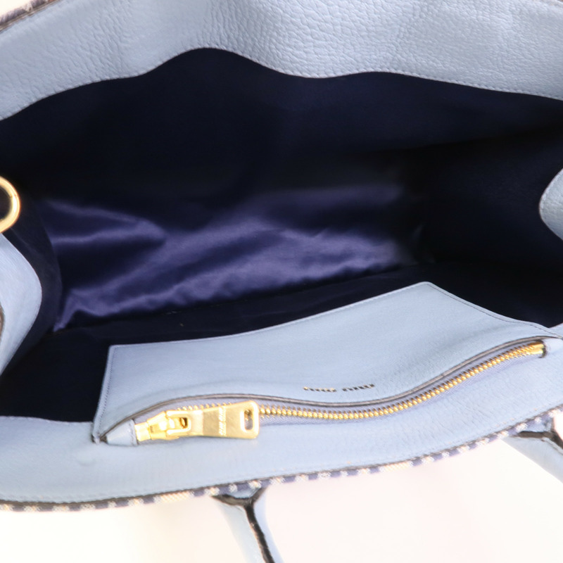 Miu Miu 帆布2way Shoulder手挽肩背兩用袋-4