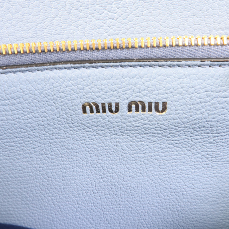 Miu Miu 帆布2way Shoulder手挽肩背兩用袋-9