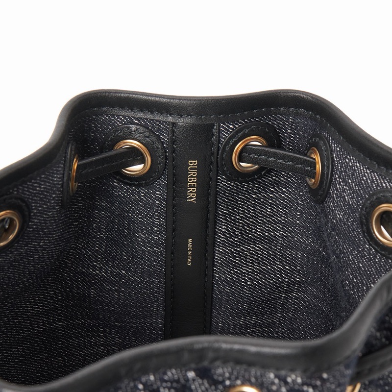 Burberry 女士 抽繩牛仔布水桶包均碼碼18cm*12cm*20cm-3