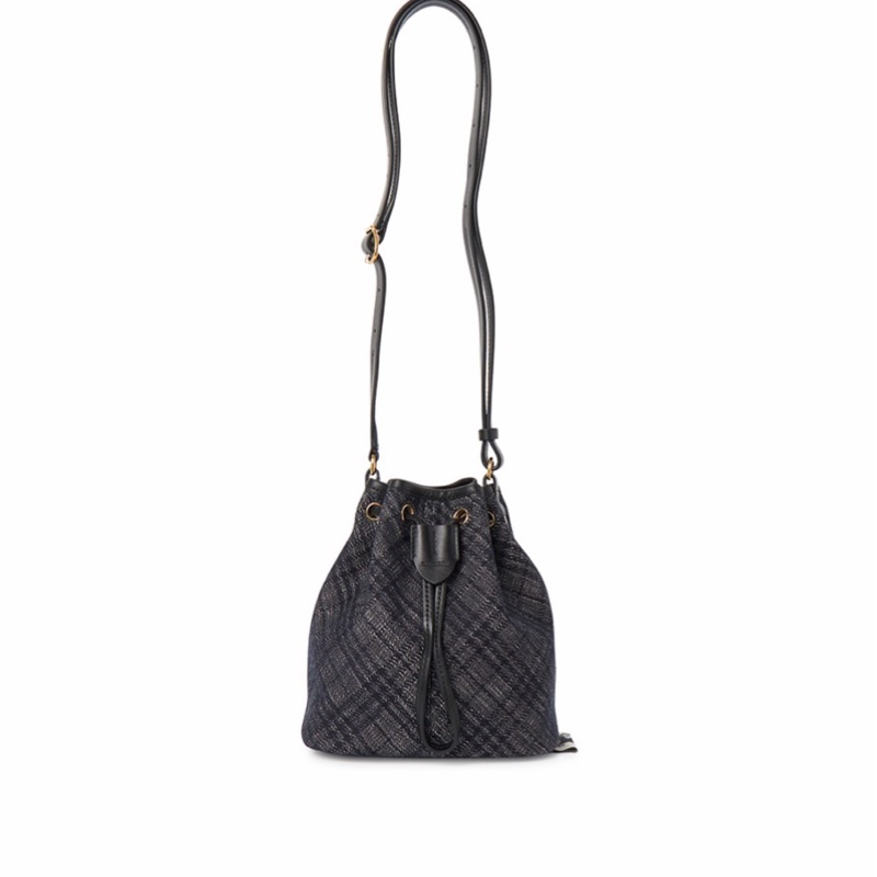 Burberry 女士 抽繩牛仔布水桶包均碼碼18cm*12cm*20cm-6