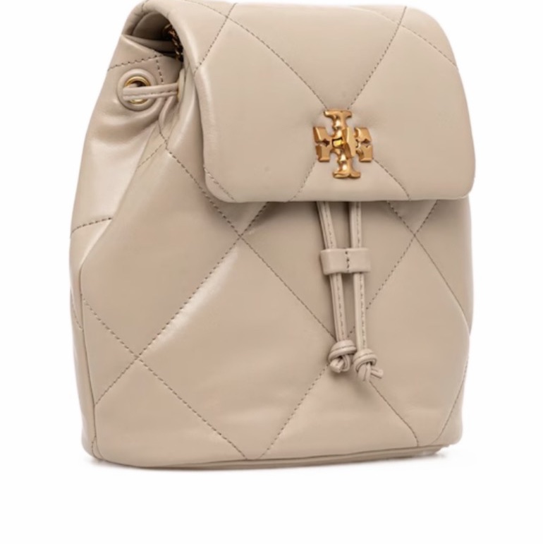 Tory Burch 女士 迷你 KIRA DIAMOND 絎縫背包均碼碼17.2cm*9.7cm*18.5cm-1