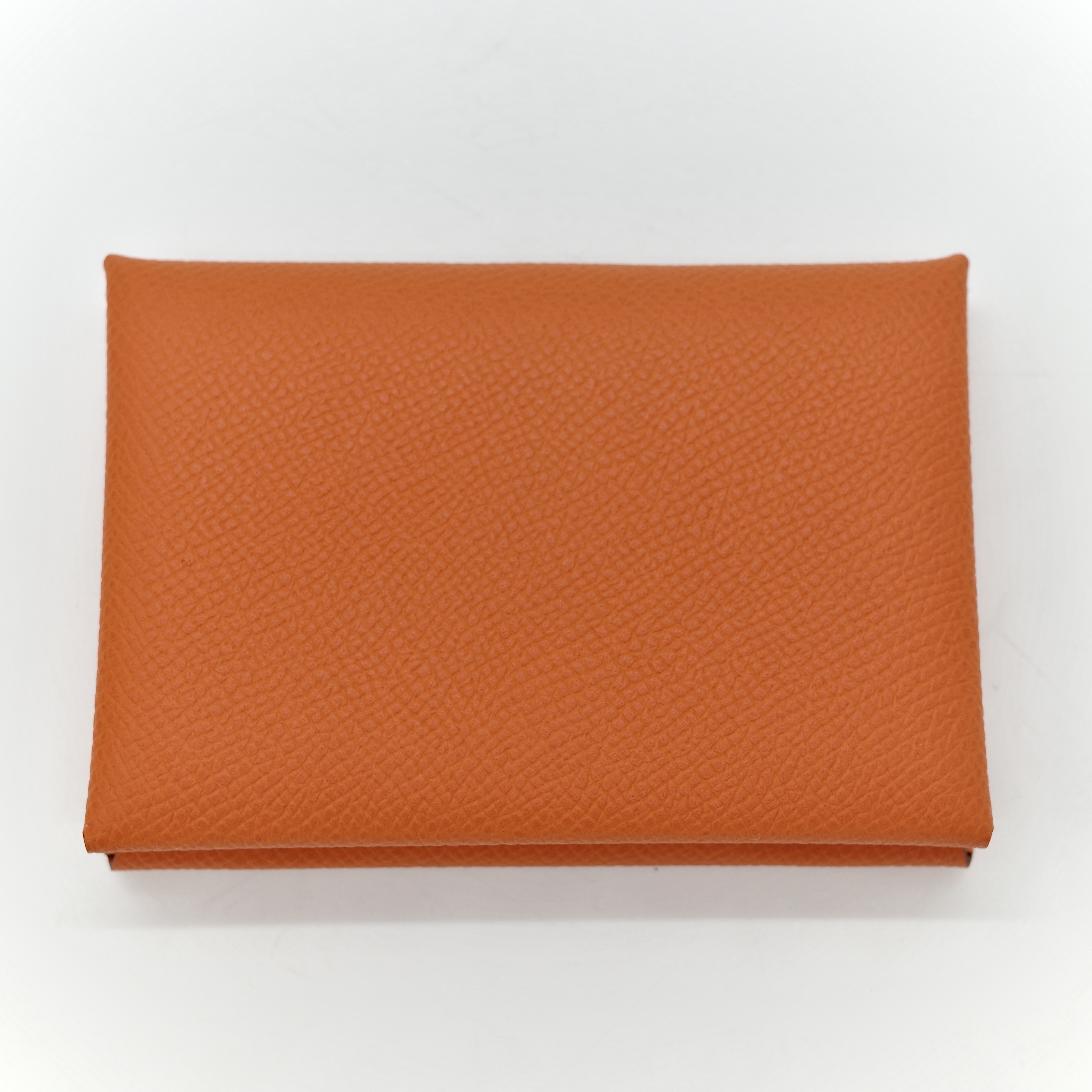 Hermès 愛馬仕 土橘色  Epsom 牛皮 卡包-1