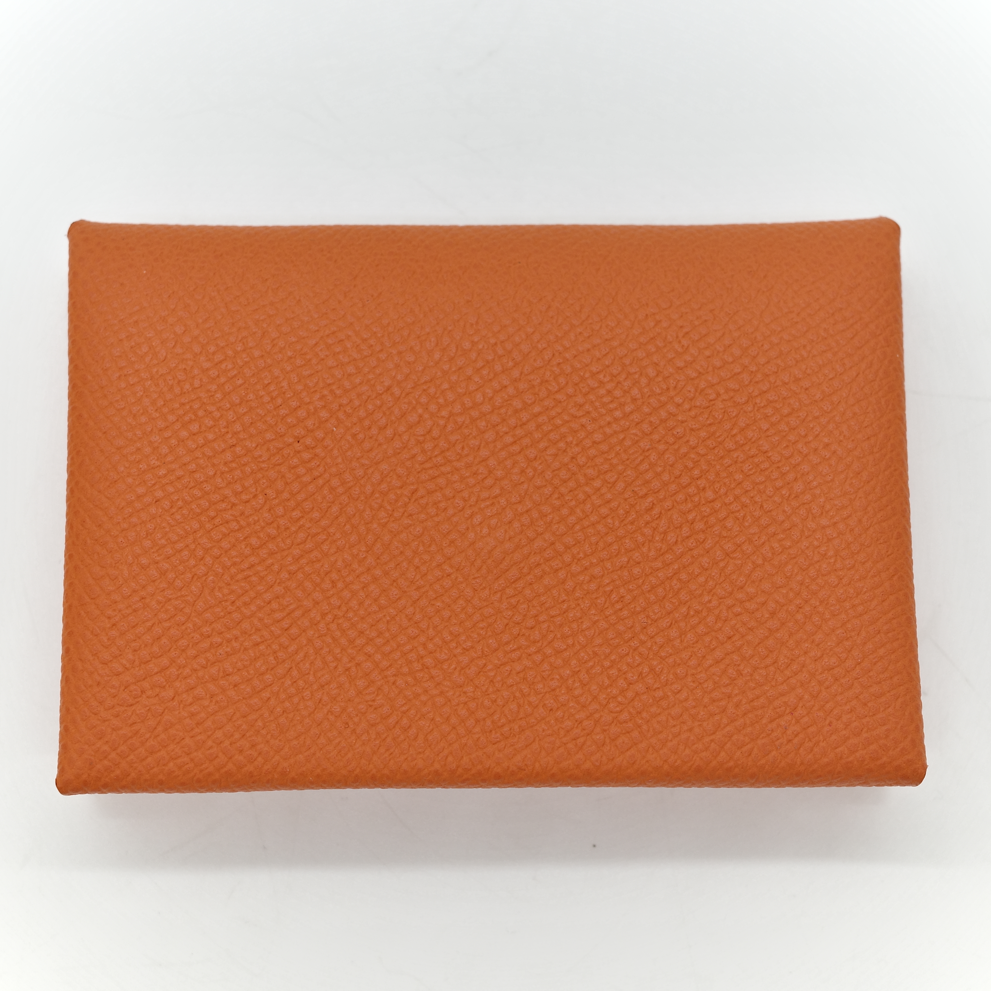 Hermès 愛馬仕 土橘色  Epsom 牛皮 卡包-2