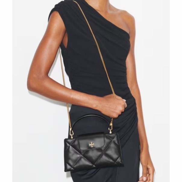 Tory Burch 女士 KIRA 鑽石絎縫單肩包均碼碼22cm*4cm*11.5cm-4