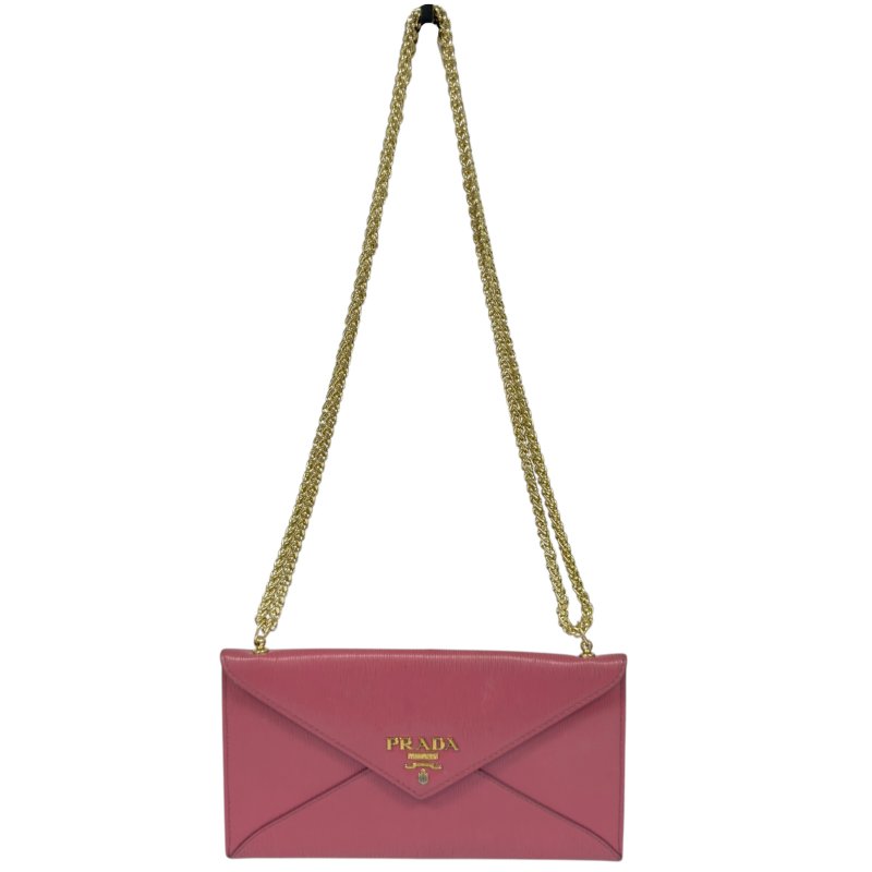 PRADA *自加鏈>送無品牌扣+無品牌鏈帶* 2用袋-1