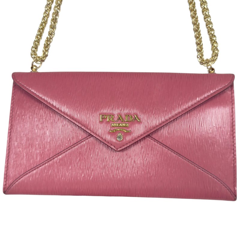 PRADA *自加鏈>送無品牌扣+無品牌鏈帶* 2用袋-4