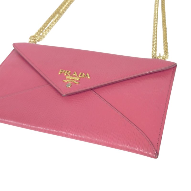 PRADA *自加鏈>送無品牌扣+無品牌鏈帶* 2用袋-12