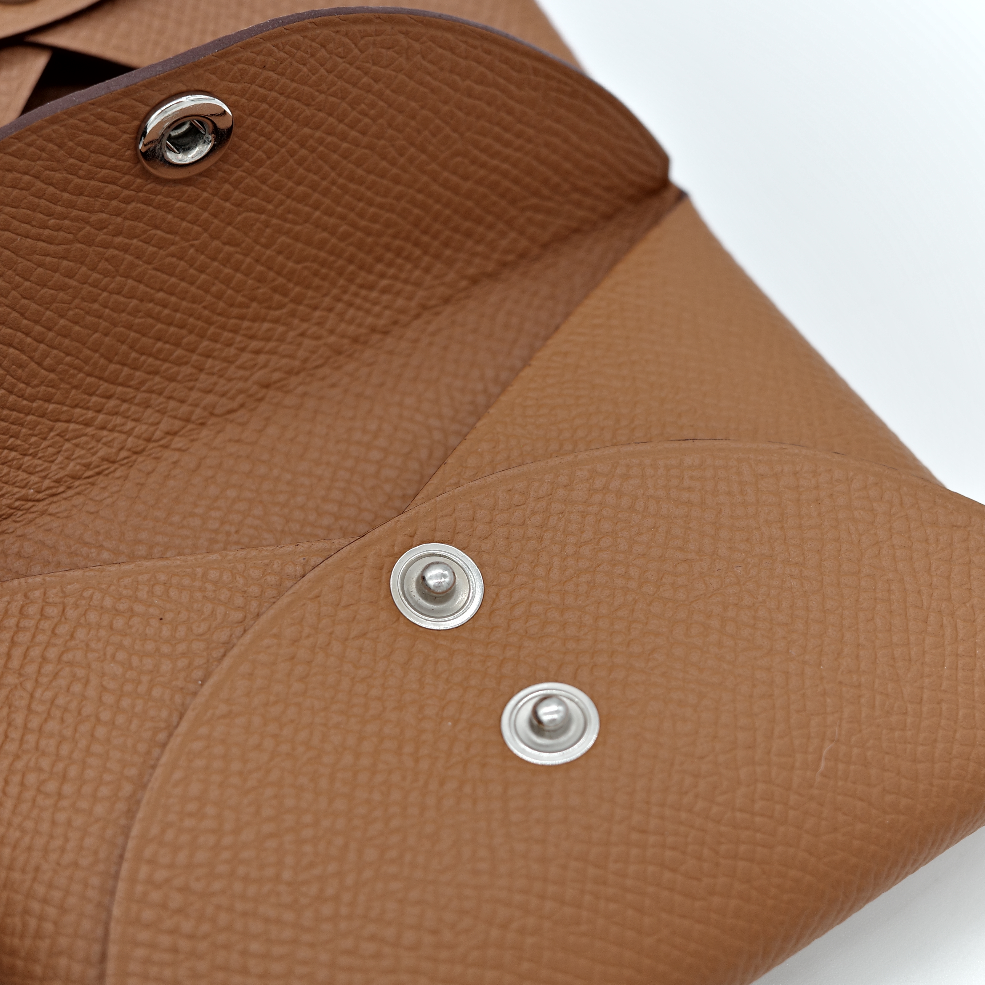 Hermès 愛馬仕 金棕 Epsom 牛皮 卡包-7