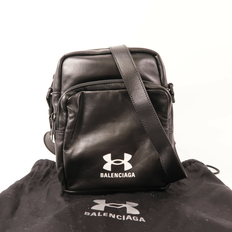 BALENCIAGA 【激減優惠】皮革Under Armour肩背袋-12