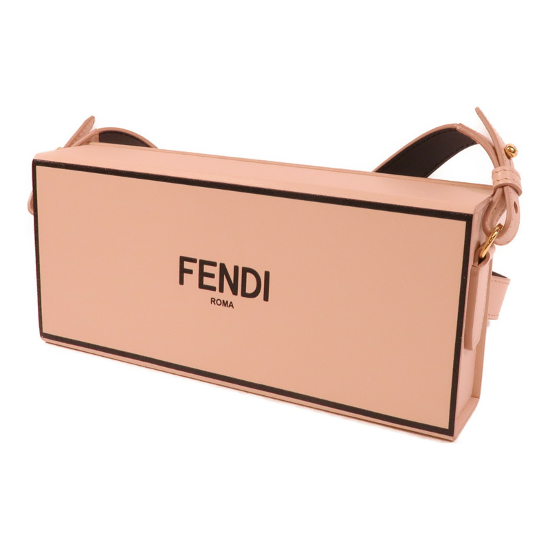 FENDI 牛皮皮革Horizontal Box Bag肩背袋-2