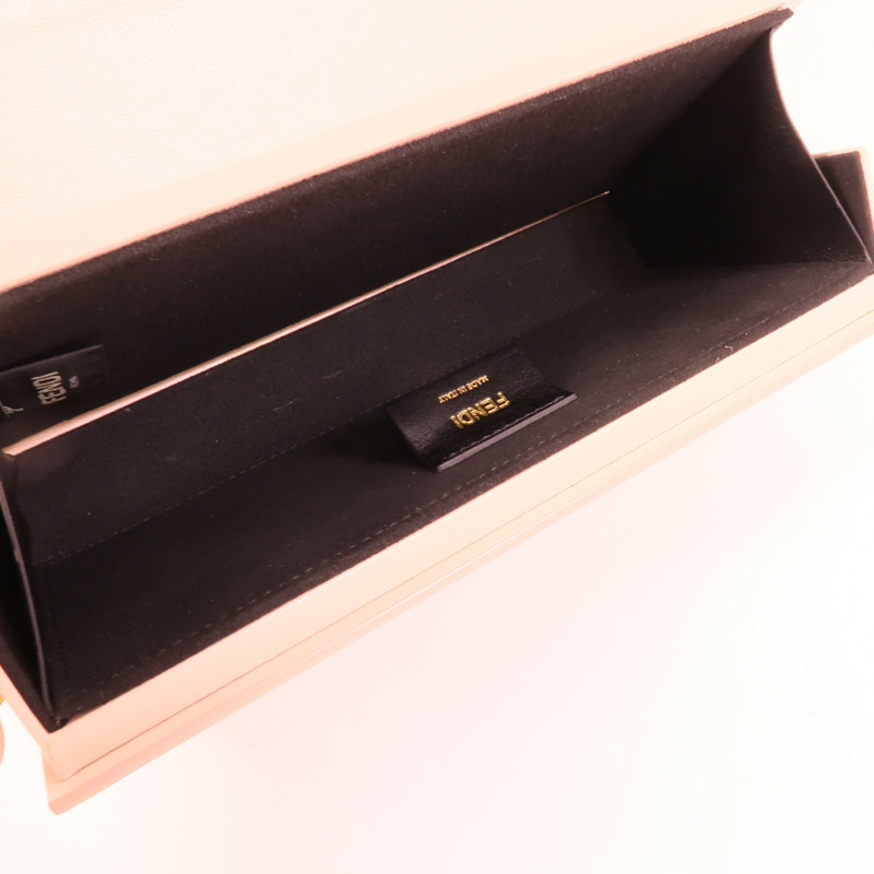 FENDI 牛皮皮革Horizontal Box Bag肩背袋-4