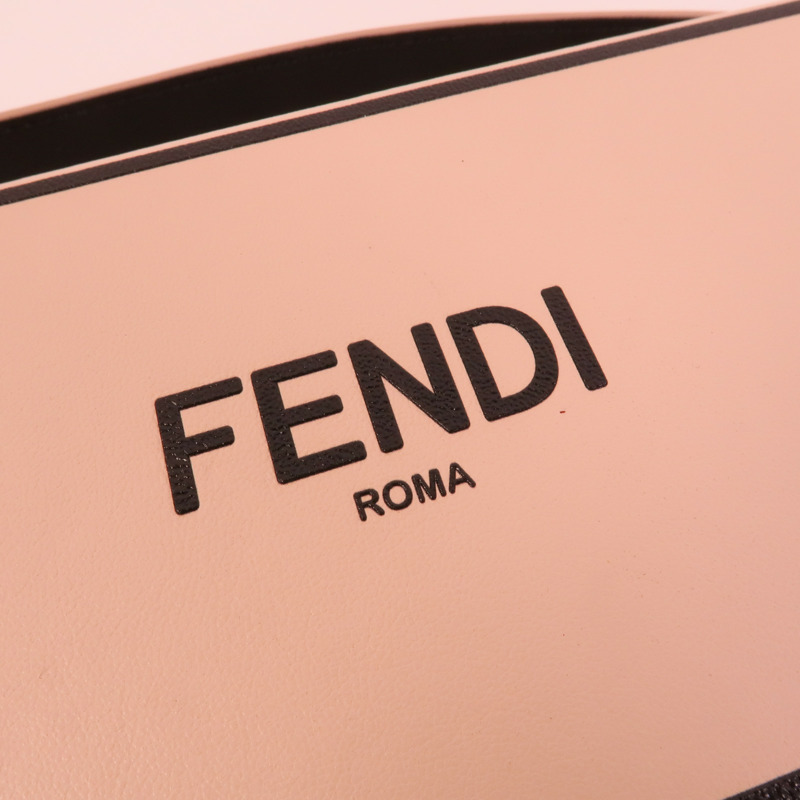 FENDI 牛皮皮革Horizontal Box Bag肩背袋-6