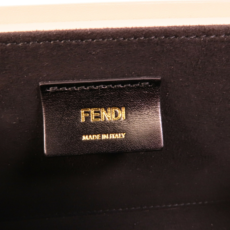 FENDI 牛皮皮革Horizontal Box Bag肩背袋-8