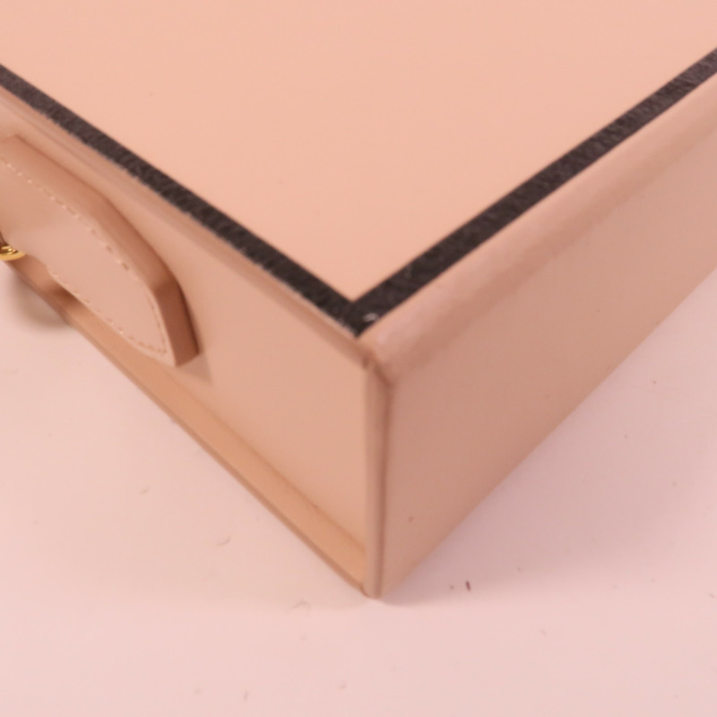 FENDI 牛皮皮革Horizontal Box Bag肩背袋-9