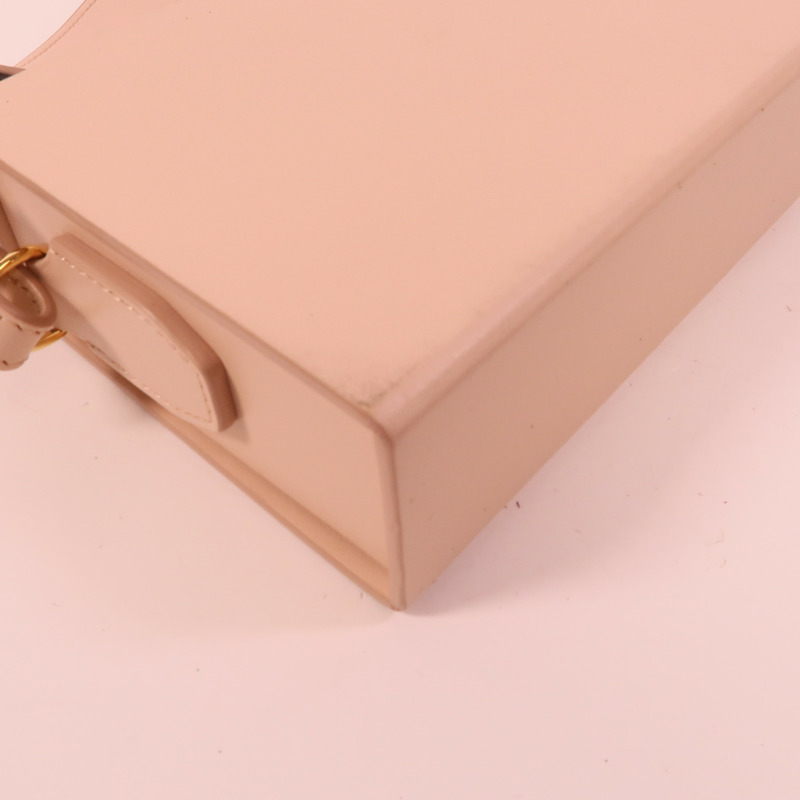 FENDI 牛皮皮革Horizontal Box Bag肩背袋-10