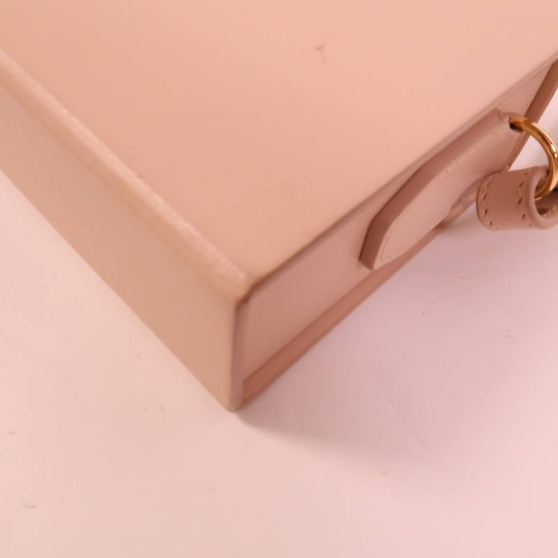FENDI 牛皮皮革Horizontal Box Bag肩背袋-11